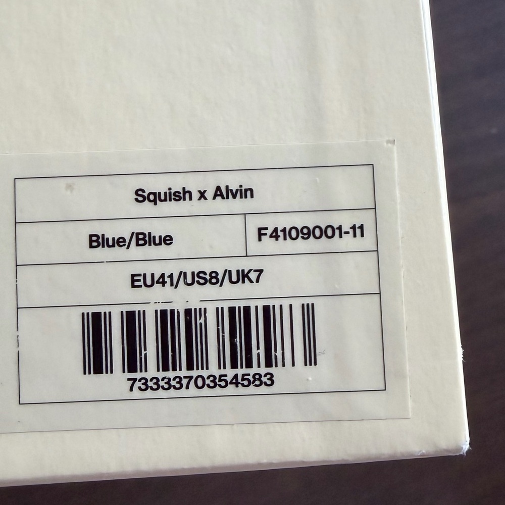 Axel Arigato Blue Squish Sneaker x Alvin Armstrong Collab Sneakers NIB - Picture 4 of 16